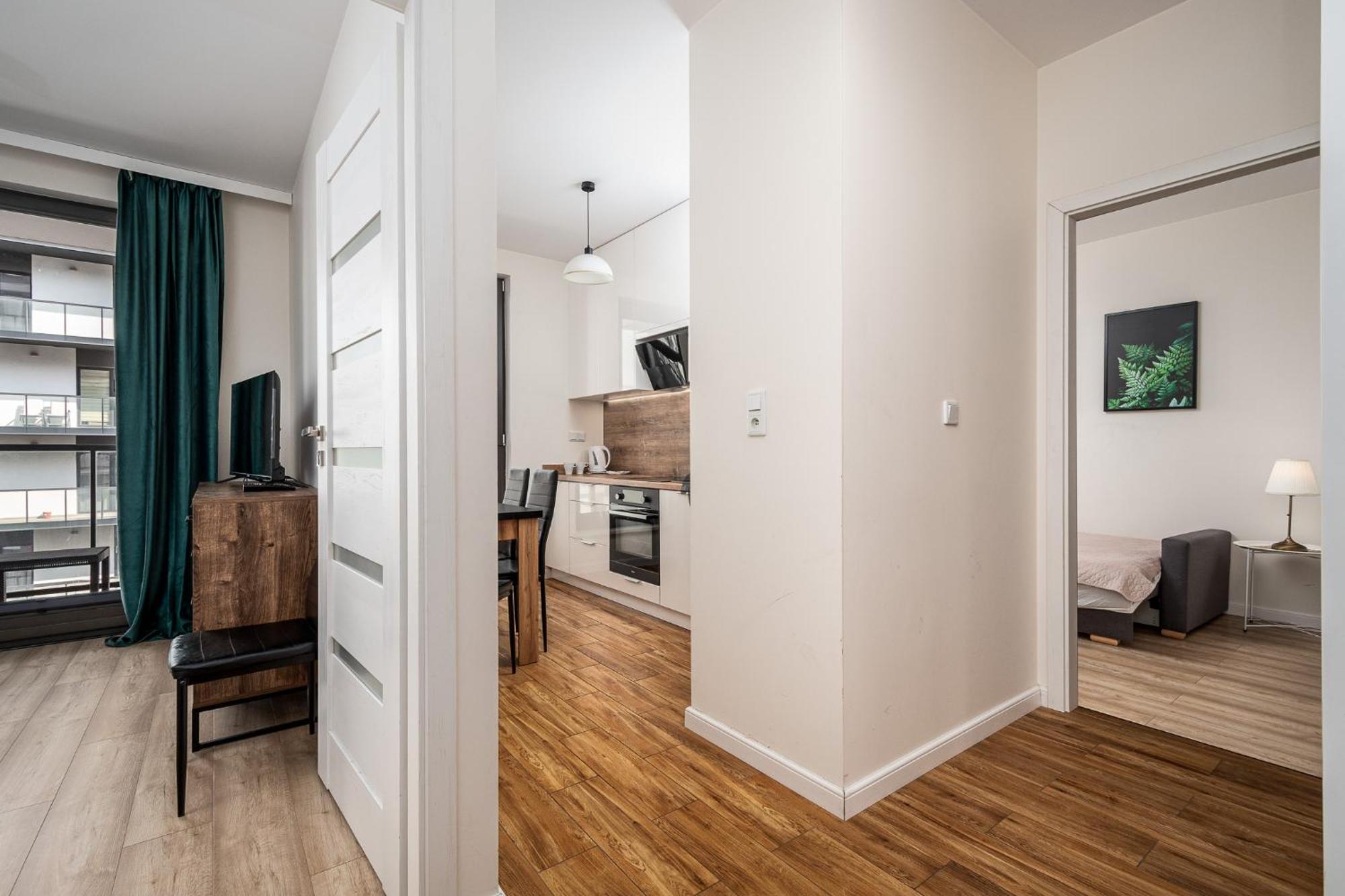 Kasprzaka 29C Two Separate Bedroom Free Garage By Perfect Apart Warsawa Bagian luar foto